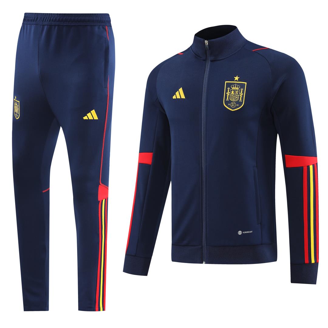 AAA Quality Spain 22/23 Tracksuit - Navy Blue